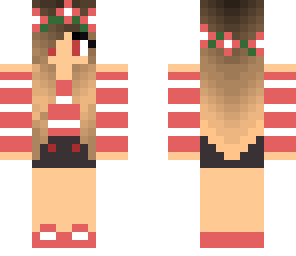 cute flower girl red