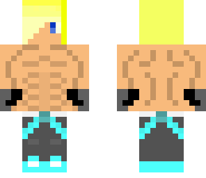 blonde muscle guy