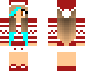 flame christmas girl