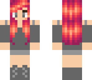 sunset hair girl