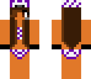 bikini zebra girl