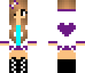 purple heart girl
