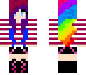 colourfull girl