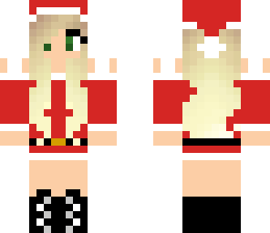 santa clause girl