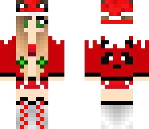 edit of panda christmas girl