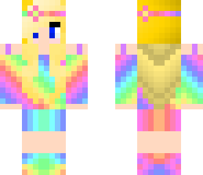 rainbow girl