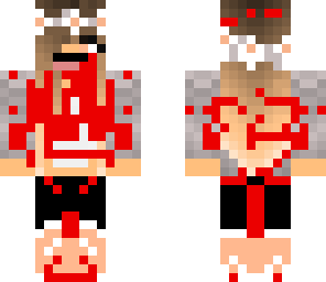 bloody flower girl