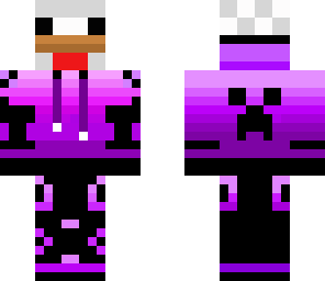 purple chicken hoodie
