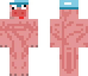 derpy pig with diamond armor