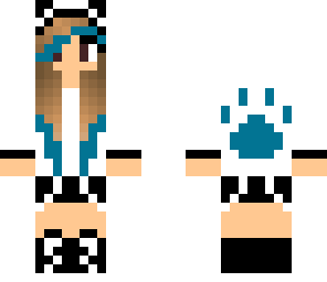 blue fox girl