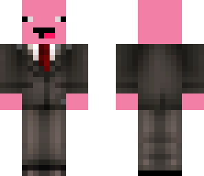 derpy pig in a suit