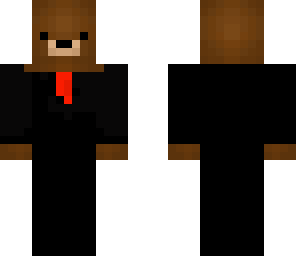 bear in a suit