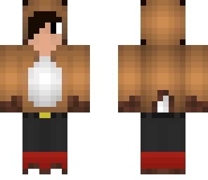 boy reindeer skin