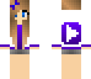 purple youtuber girl