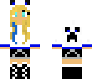 blue creeper girl
