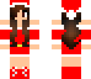 cute santa girl