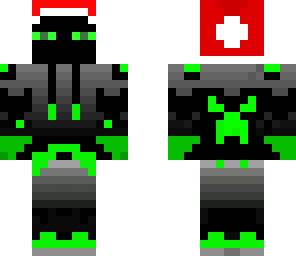christmas enderman green