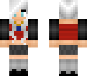 silver haired girl