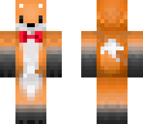 fox with bowtie