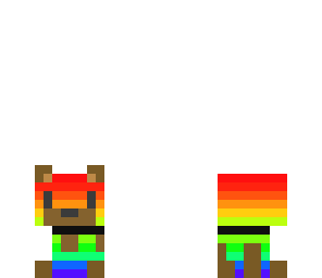 rainbow puppy