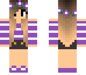 edited flower girl skin