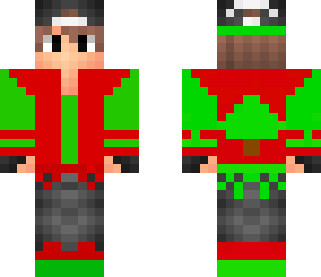 xhispanicgeek christmas skin