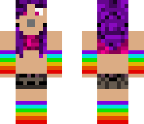 rave girl skin