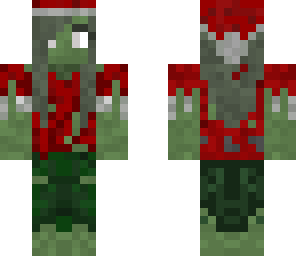 female zombie steve - xmas 2
