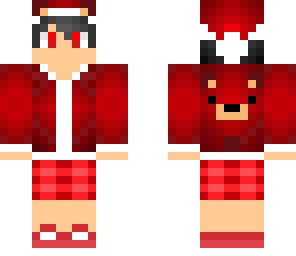christmas bear boy