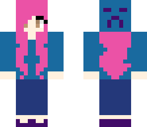 creeper hoodie girl