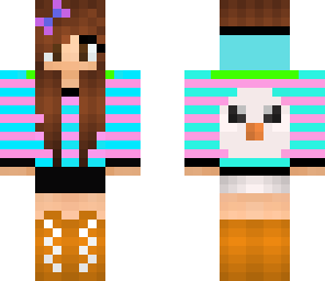 dj penguin girl