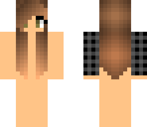 girl skin template