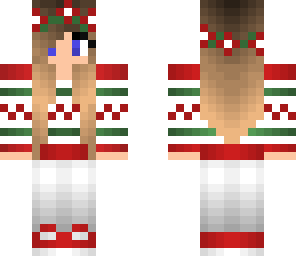 xalli223x's christmas skin