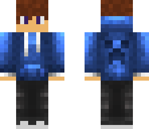 blue hood