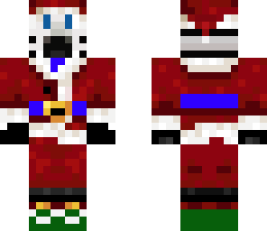 the zebra santa