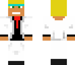 white suit