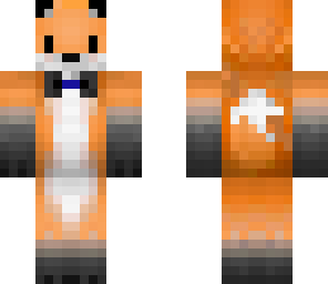 fox w headphones and bowtie