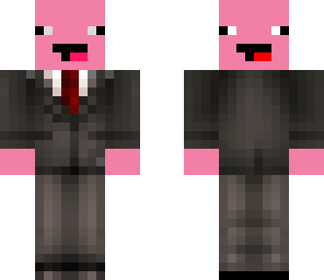 multifaced derpy pink thing in a suit