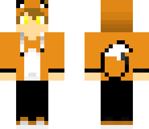 male fox hoodie