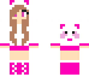 pink panda girl
