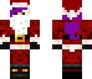 purple santa dude