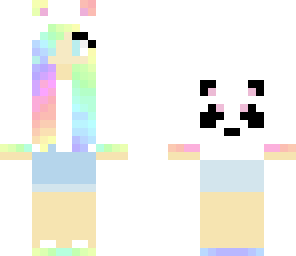 rainbow panda