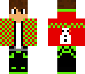 boy skin christmas