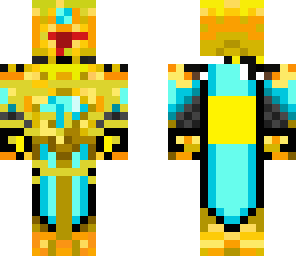 stylish golden ender king fudger