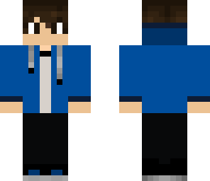 blue gamer boy