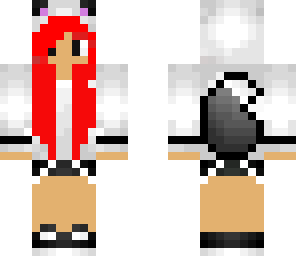 red haired kitty girl
