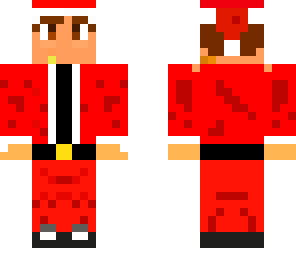 santa claus boy