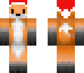 christmas fox edit