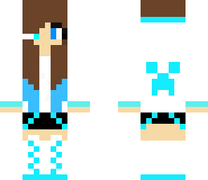 blue creeper girl