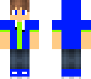 jacob's neon and blue